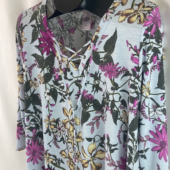 Floral Dress Pink Coconut Boutique Size Large - Picture 9 of 10